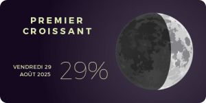 nuit du 27 aout et mars et la lune se rencontre