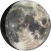 Today’s Moon Phase Dynamic Moon Image